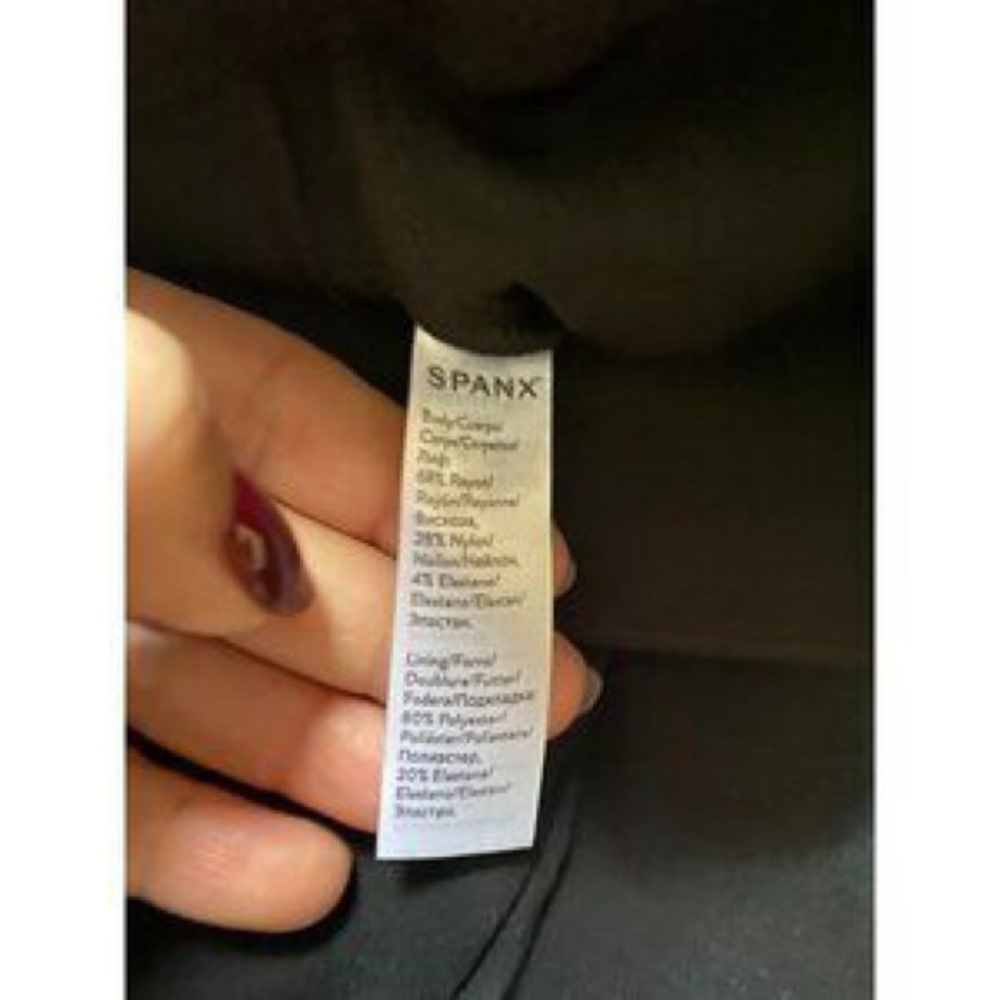 SPANX Black High-Waist Skinny Pants - Picture 5 of 7